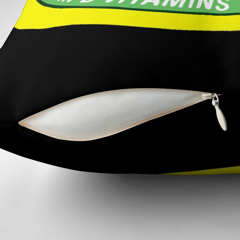 Marmite logo yeast extract pillow for fans