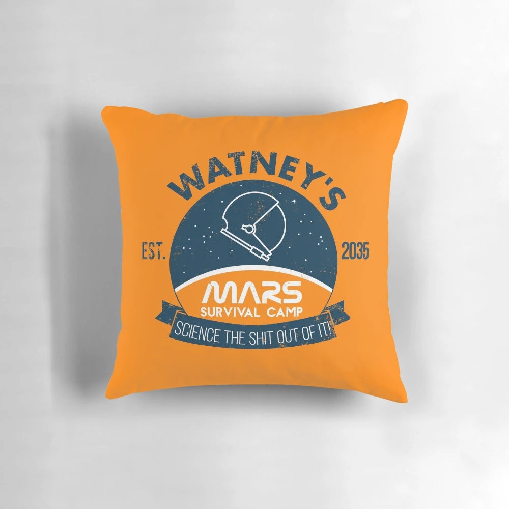 Martian Survival Gear Pillow Inspired by The Martian Movie