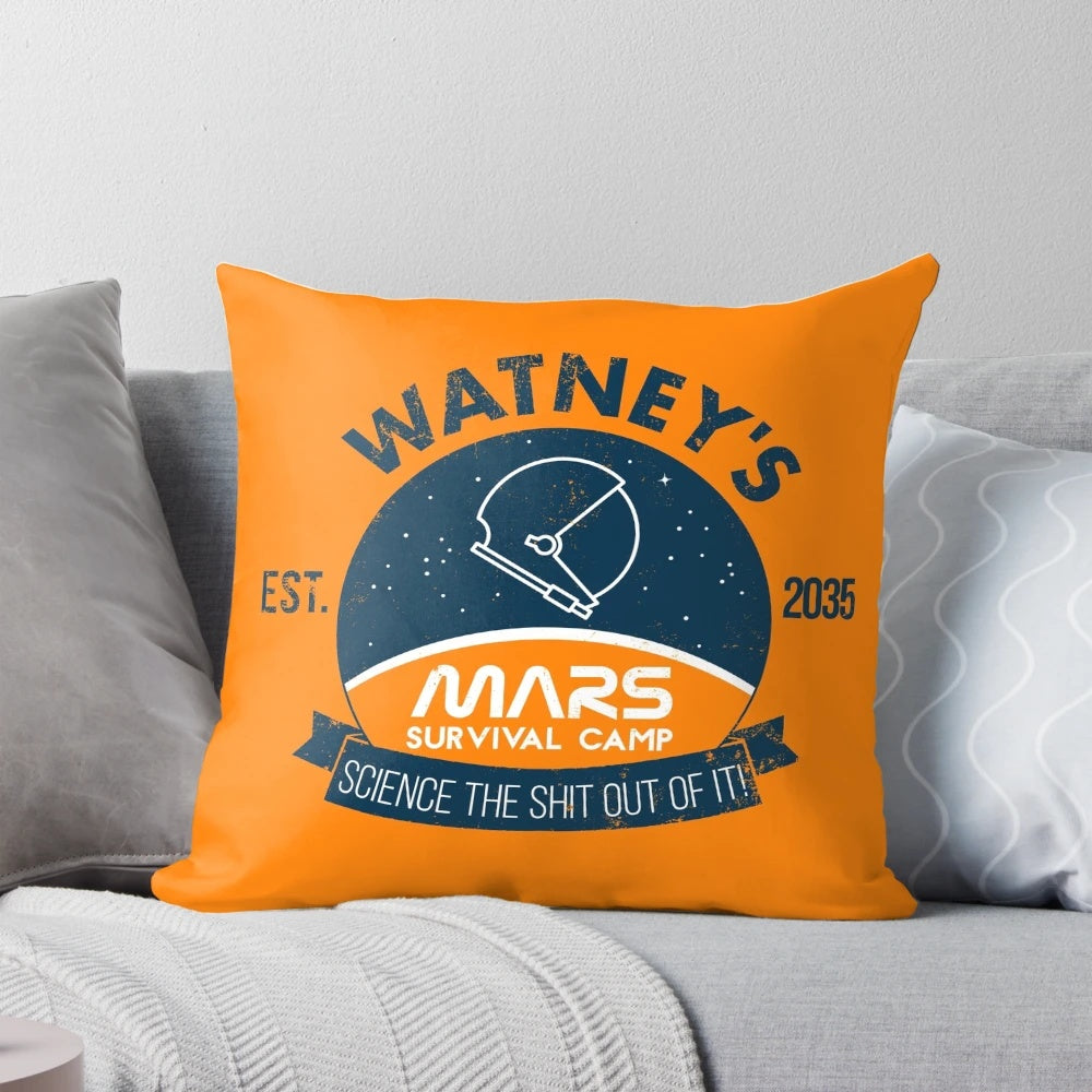 Martian Survival Gear Pillow Inspired by The Martian Movie