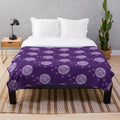 Marvel-inspired Hawkeye (Dark) plush blanket