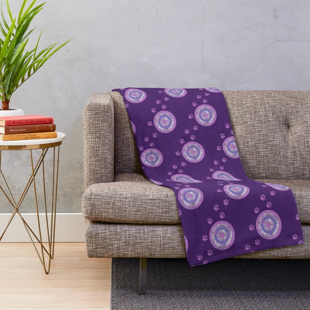 Marvel-inspired Hawkeye (Dark) plush blanket