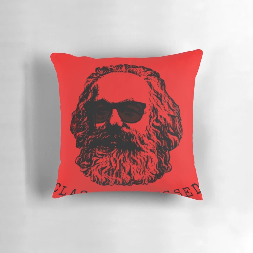 Cool Karl Marx Funny Socialism Class Dismissed Essential T-Shirt Pillow