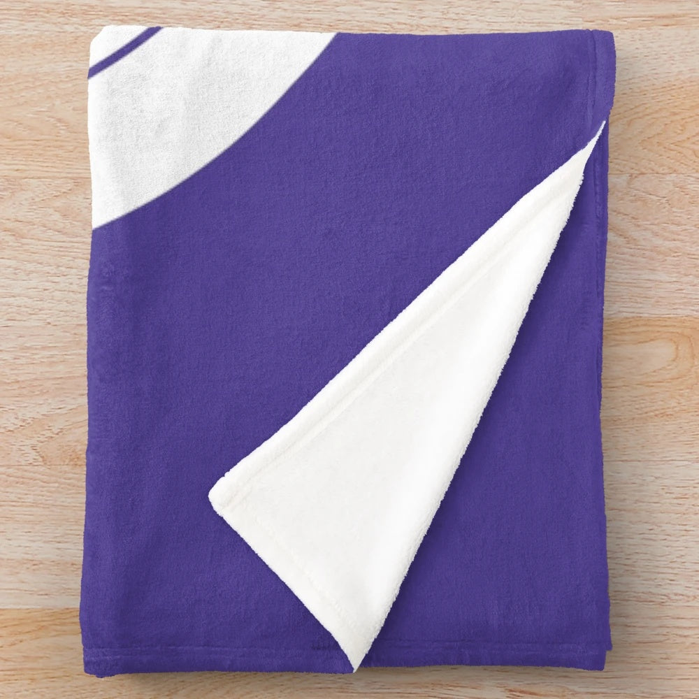 Masculine Antahkarana Yang Plush Blanket with Reiki Symbol
