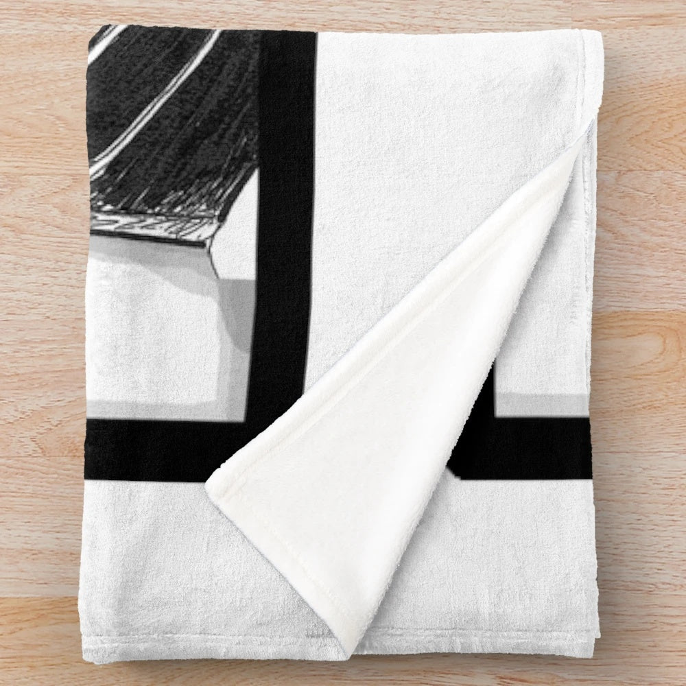 Mass Effect inspired Garrus Vakarian plush blanket