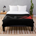 Mass Effect inspired N7 distressed logo plush blanket