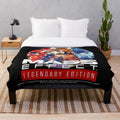 Mass Effect inspired plush blanket featuring the Legendary Edition trilogy