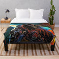 Mass Effect Legendary Edition themed plush blanket