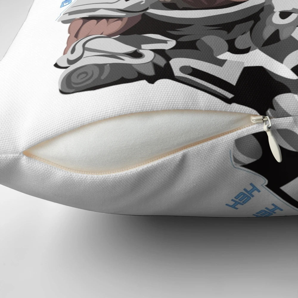 Mass Effect Krogan Shower Grunt Pillow - Soft, Decorative Pillow for Fans of the Bioware Video Game Series