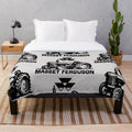 Massey Ferguson Tractors Plush Blanket