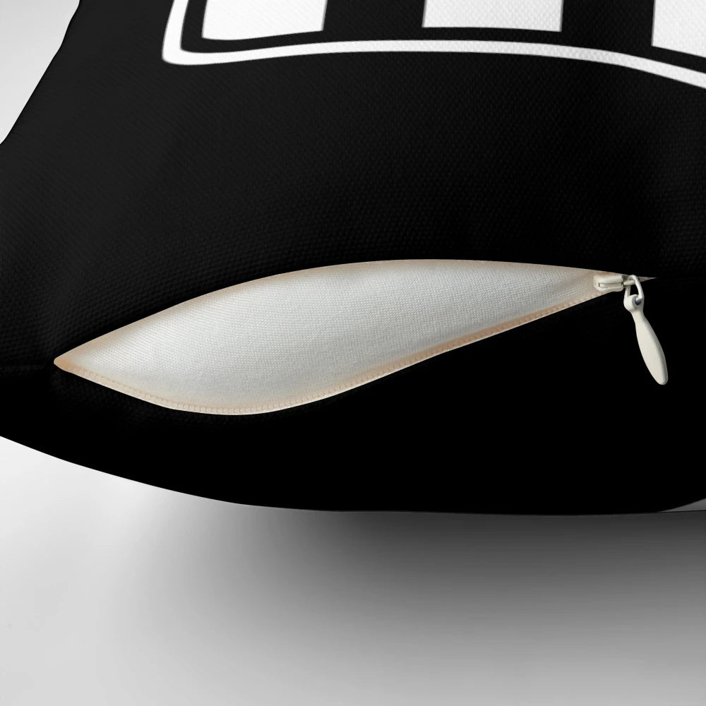 Mastercraft logo printed on a plush, high-quality pillow for boating and marine enthusiasts.