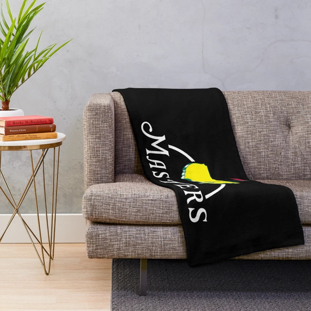 Masters-inspired golf plush blanket