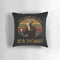 Vintage-style pillow featuring Matchbox Twenty and Rob Thomas