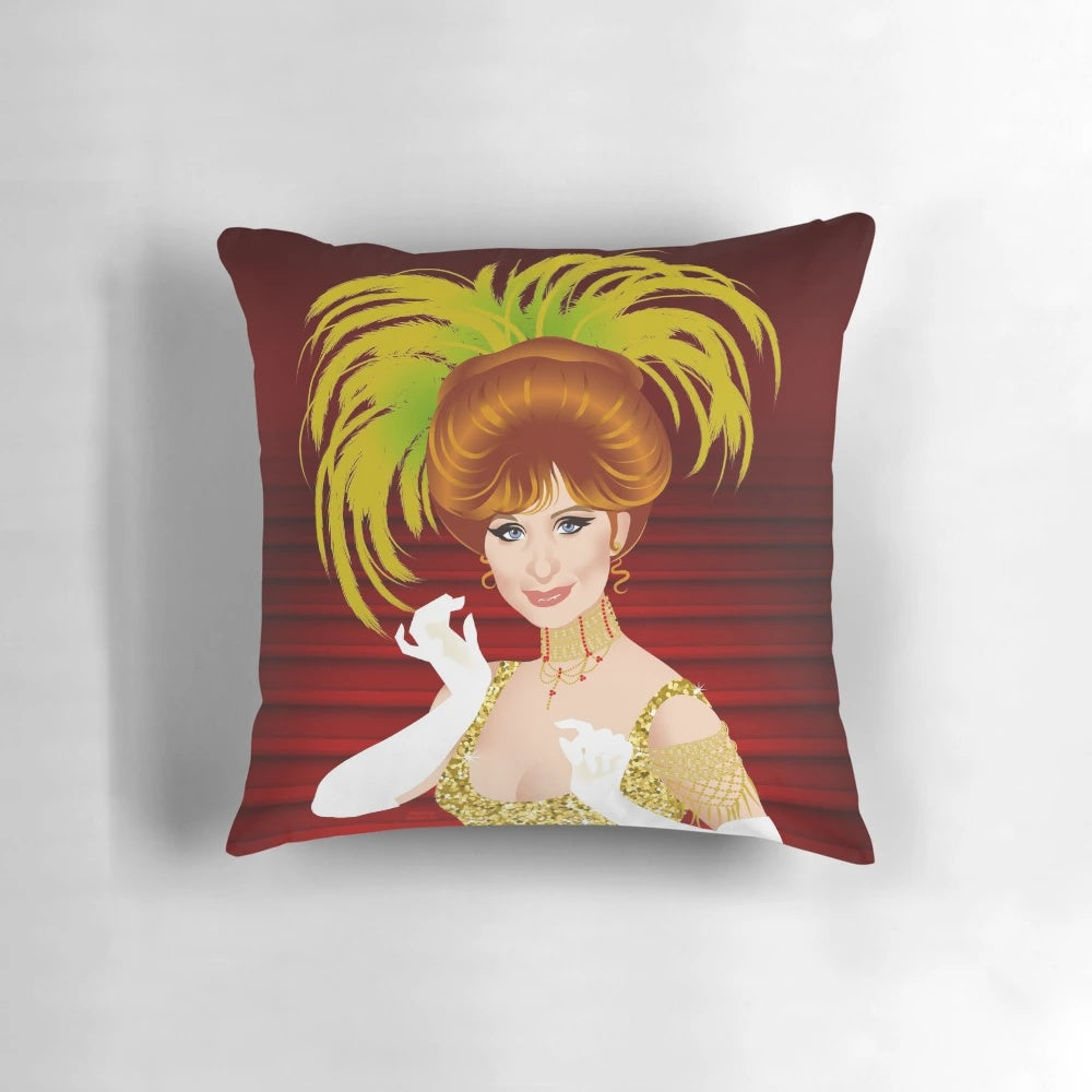 Decorative Matchmaker Pillow with Alejandro Mogollo Artwork