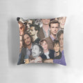 Matthew Gray Gubler as Spencer Reid from the TV show Criminal Minds decorative pillow