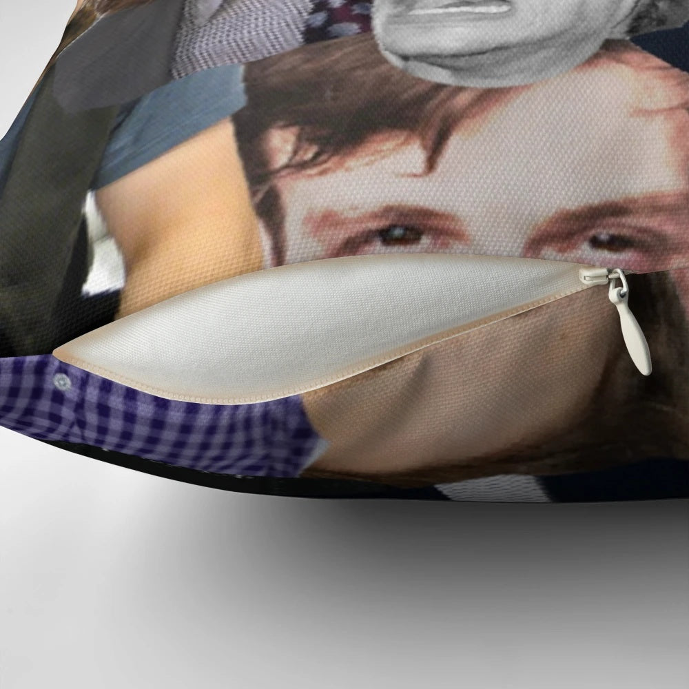 Matthew Gray Gubler as Spencer Reid from the TV show Criminal Minds decorative pillow