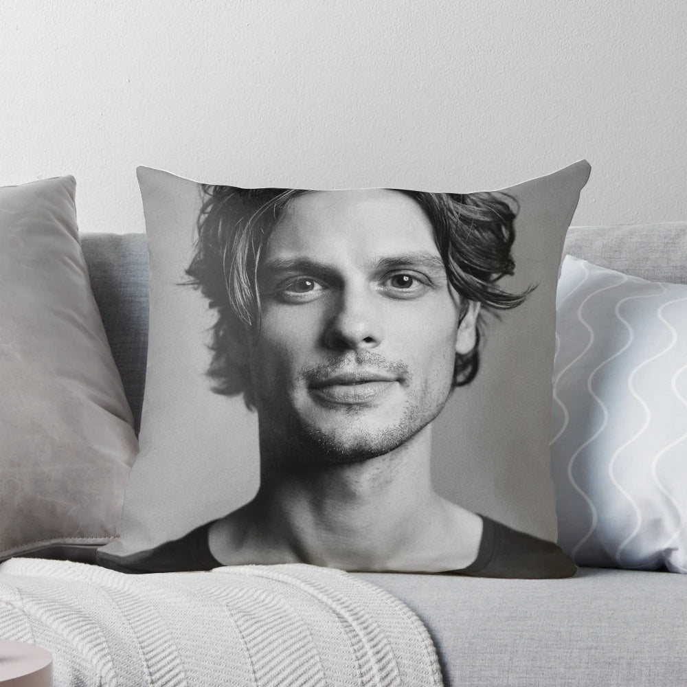 Matthew Gray Gubler Inspired Pillow - Commemorative Collectible