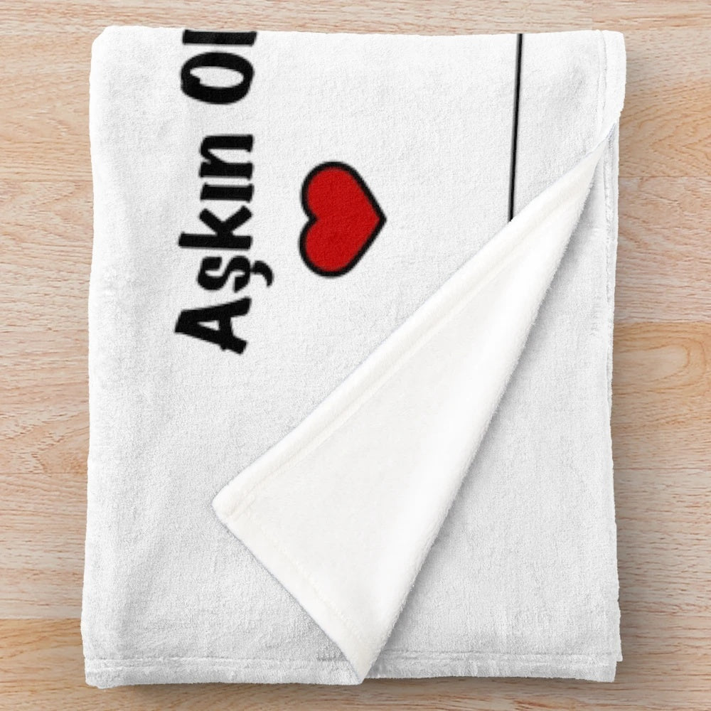 Mauro Icardi-inspired plush blanket with "Aşkın Olayım" music player