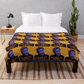Maury Povich inspired plush blanket featuring pop art design