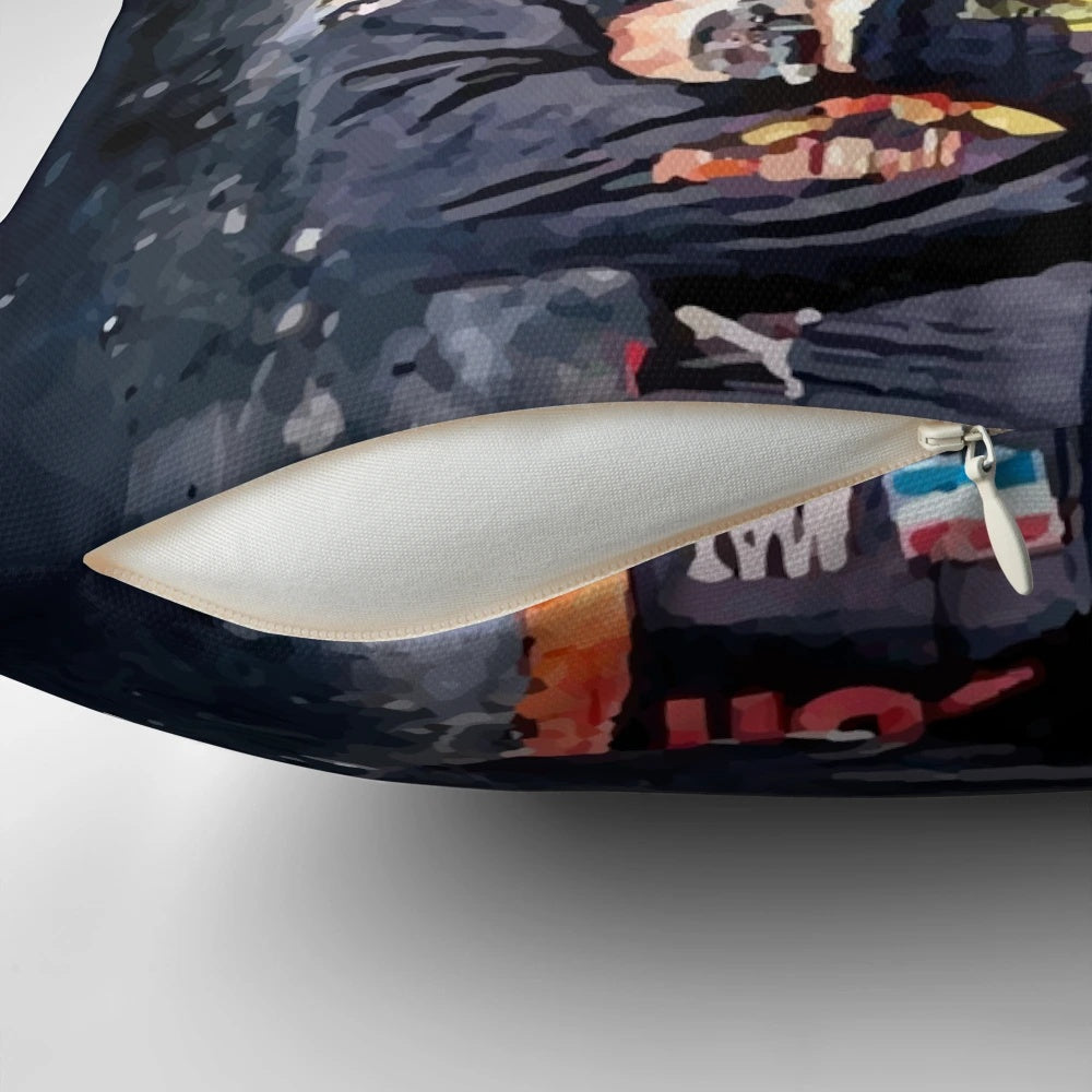 Max Verstappen Formula One race car driver pillow
