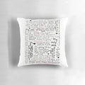 Decorative pillow featuring the character Maxon Schreave from the bestselling The Selection book series by Kiera Cass.