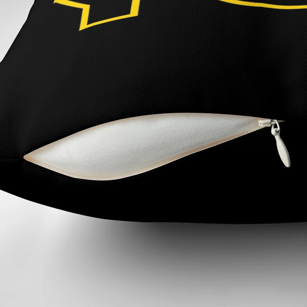 May The Force Be With You" Star Wars Themed Pillow for Sci-Fi Home Decor