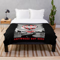 Mayday Parade-inspired plush blanket for music fans