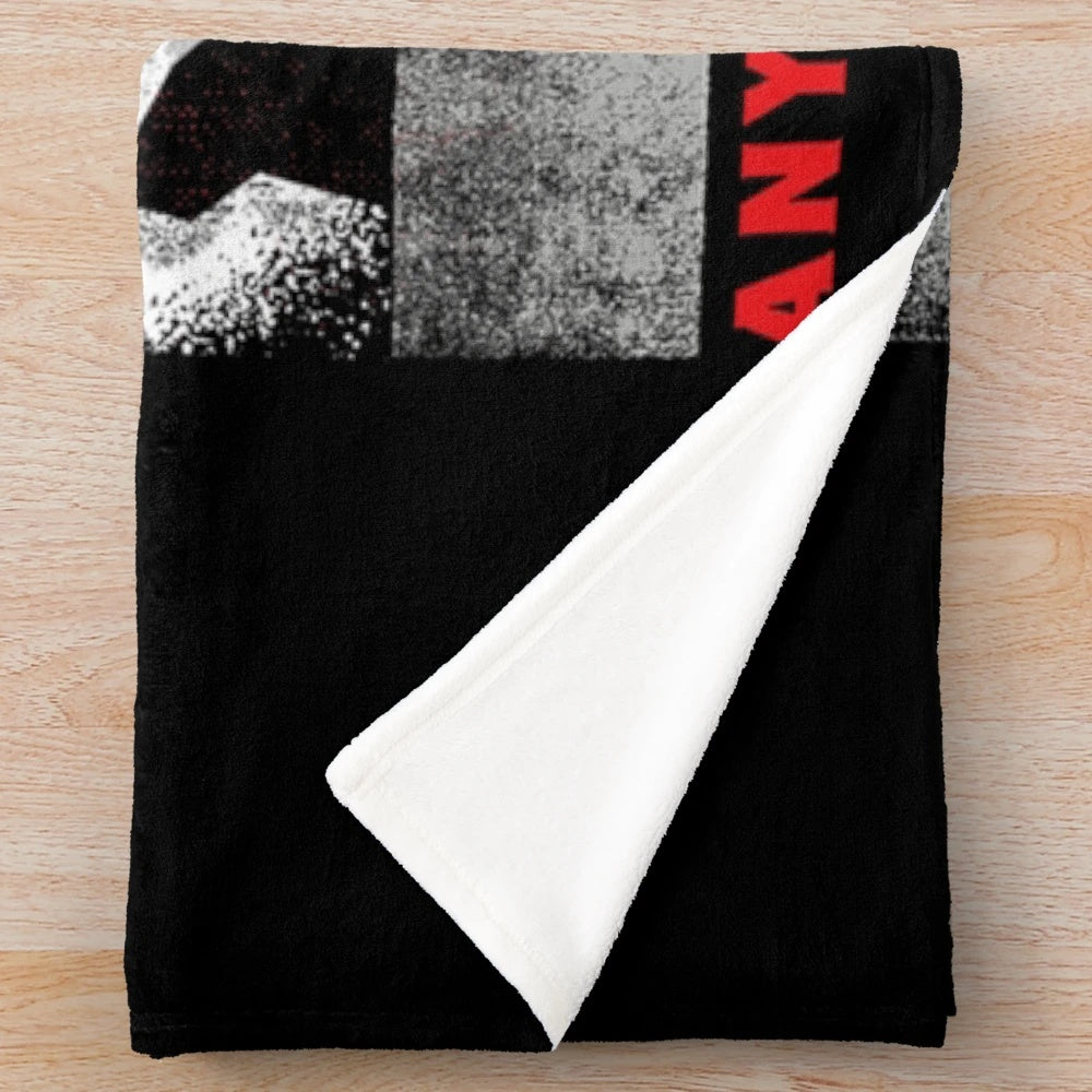 Mayday Parade-inspired plush blanket for music fans