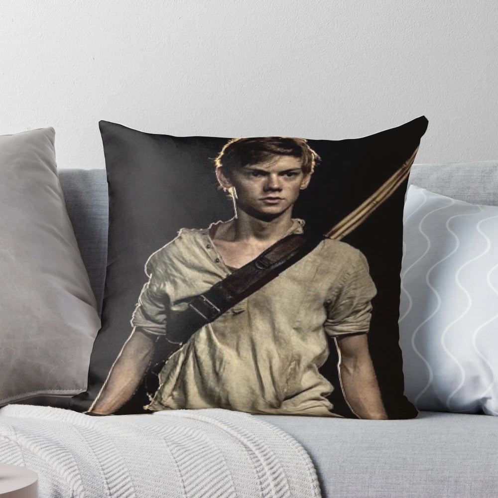 Maze Runner Newt Pillow with Thomas Brodie-Sangster Character Design