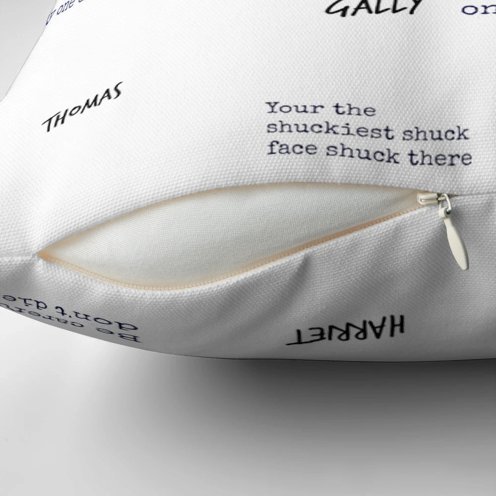 Maze Runner Quotes Decorative Throw Pillow