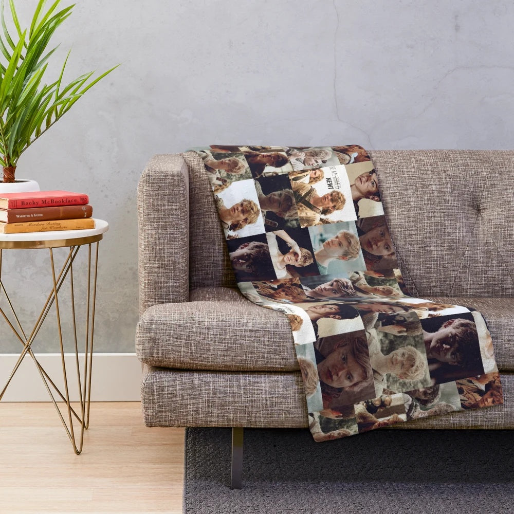 Maze Runner Newt Inspired Plush Blanket