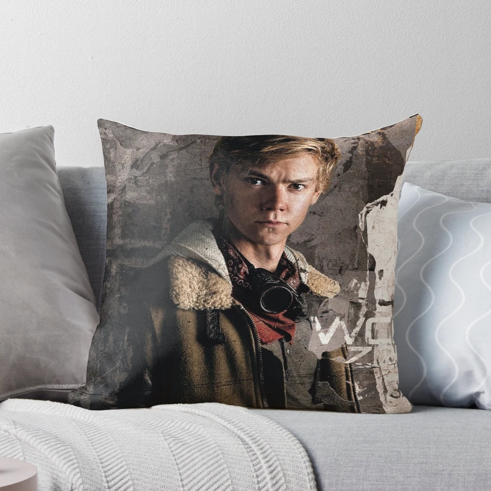 Maze Runner The Death Cure Inspired Newt Decorative Pillow