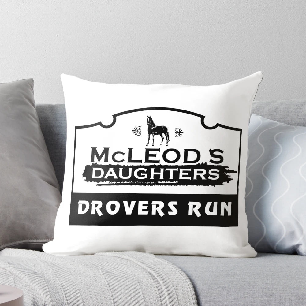 Mcleod's Daughters Drovers Run Pillow featuring the iconic Australian drama series