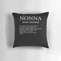 Nonna Definition Pillow with Inspirational Grandmother Quote