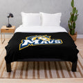 Medaille Mavericks-inspired plush blanket featuring college sports design