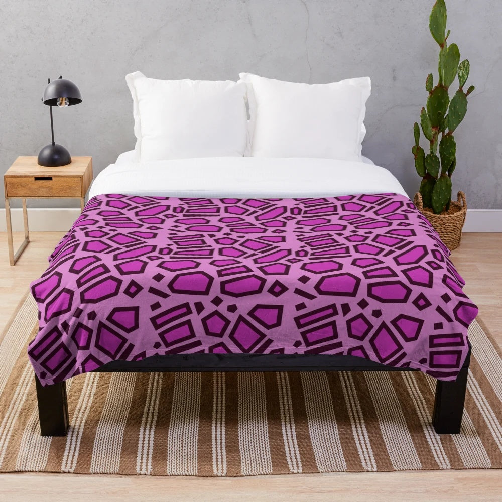 Mega Spots Plush Blanket featuring a cartoon animal design