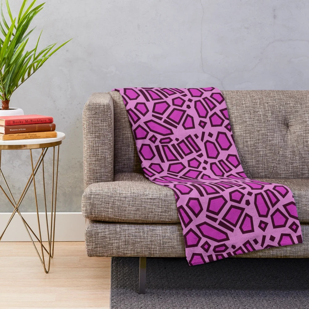 Mega Spots Plush Blanket featuring a cartoon animal design