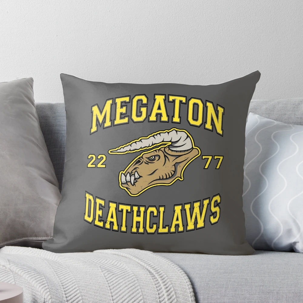 Megaton Deathclaw Pillow - Post-Apocalyptic Gaming Decor