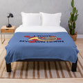 French Horn Plush Blanket for Music Enthusiasts