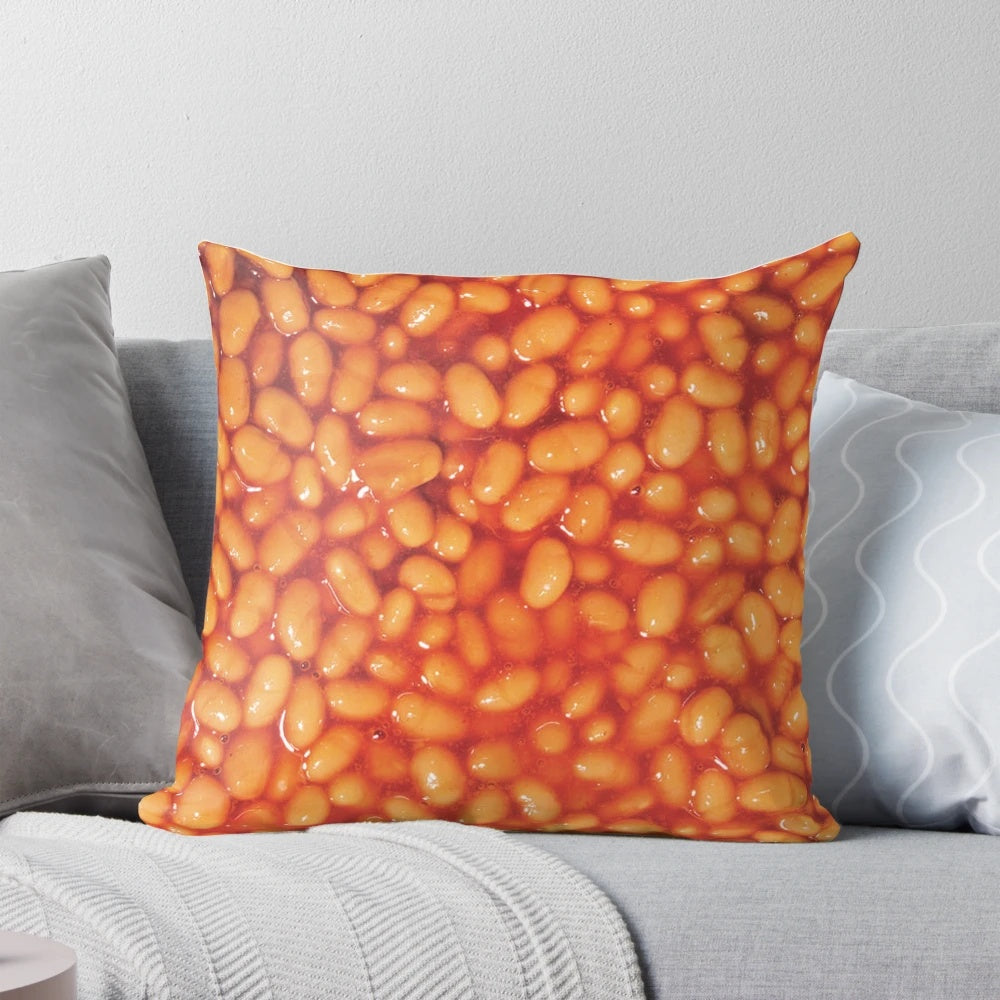 Backed Beans Meme Pillow