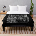 B99 Plush Blanket with Memorable Quotes from Brooklyn Nine-Nine