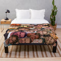Paul Walker Photo Collage Plush Blanket