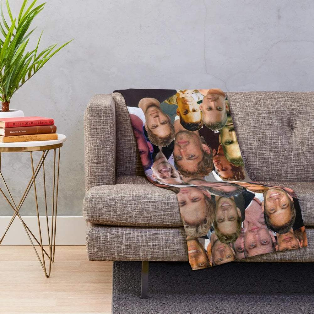 Paul Walker Photo Collage Plush Blanket