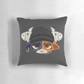 Meowskulls Cat Skull Decorative Pillow