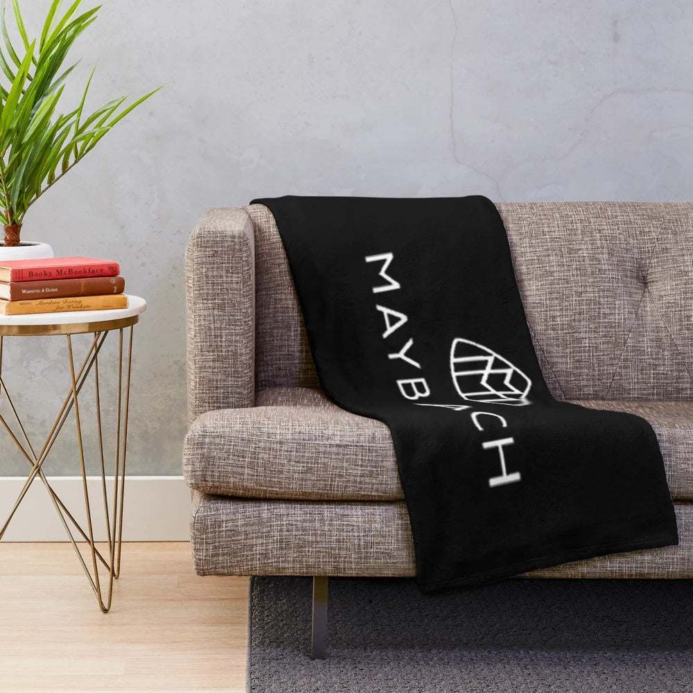 Soft and cozy plush blanket inspired by the Mercedes Maybach Group and hip hop music