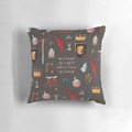 Merlin the Magician Pillow featuring the iconic Triskelion symbol and dragon egg design
