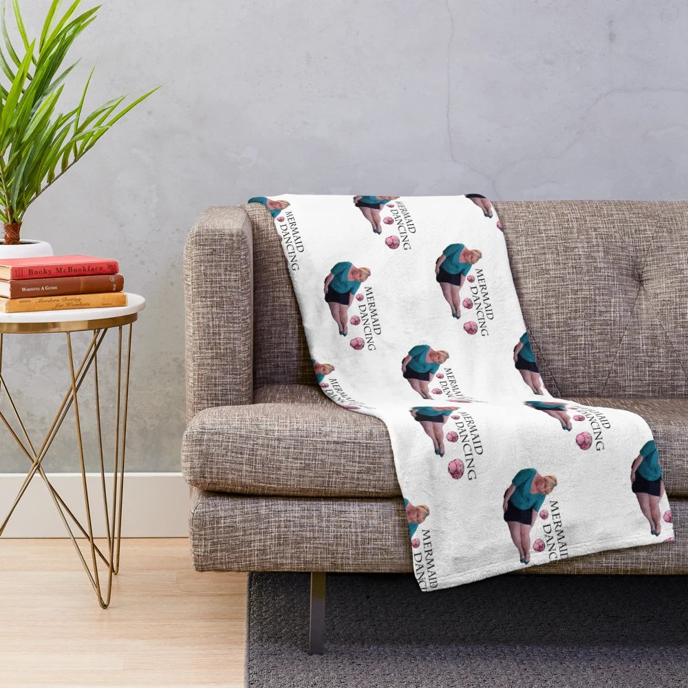 Mermaid Dancing Plush Blanket featuring Pitch Perfect characters