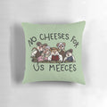 A cozy Christmas pillow with a Muppet mouse design