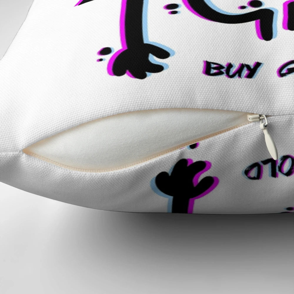 Gravity Falls Bill Cipher Illusion Pillow