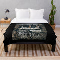 Asking Alexandria Metalcore Band Inspired Plush Blanket