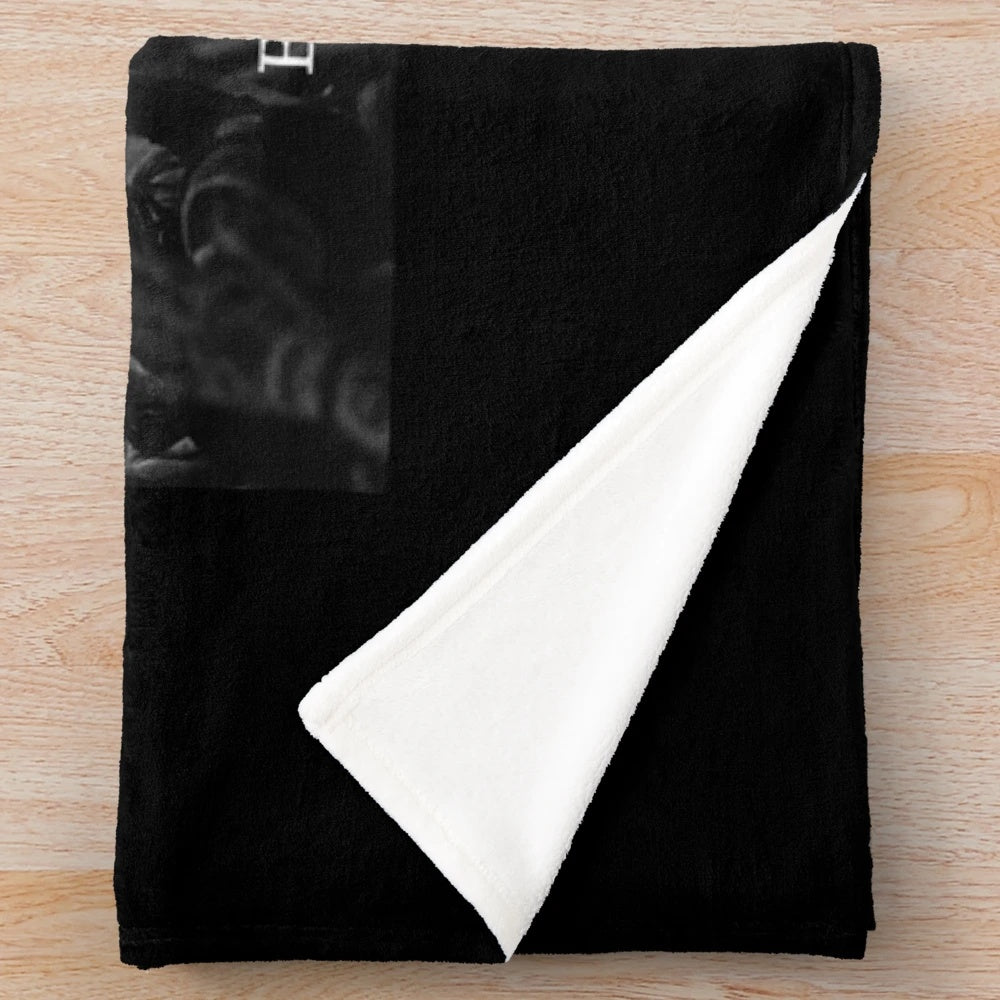 Bad Omens Metalcore Band Plush Blanket with Concert Snapshot Imagery